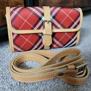 Authentic Burberry Blue Lavel waist bag Or Crossbody Bag